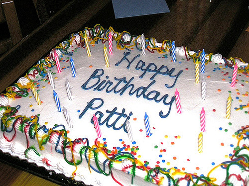 Patti's Birthday with us. 