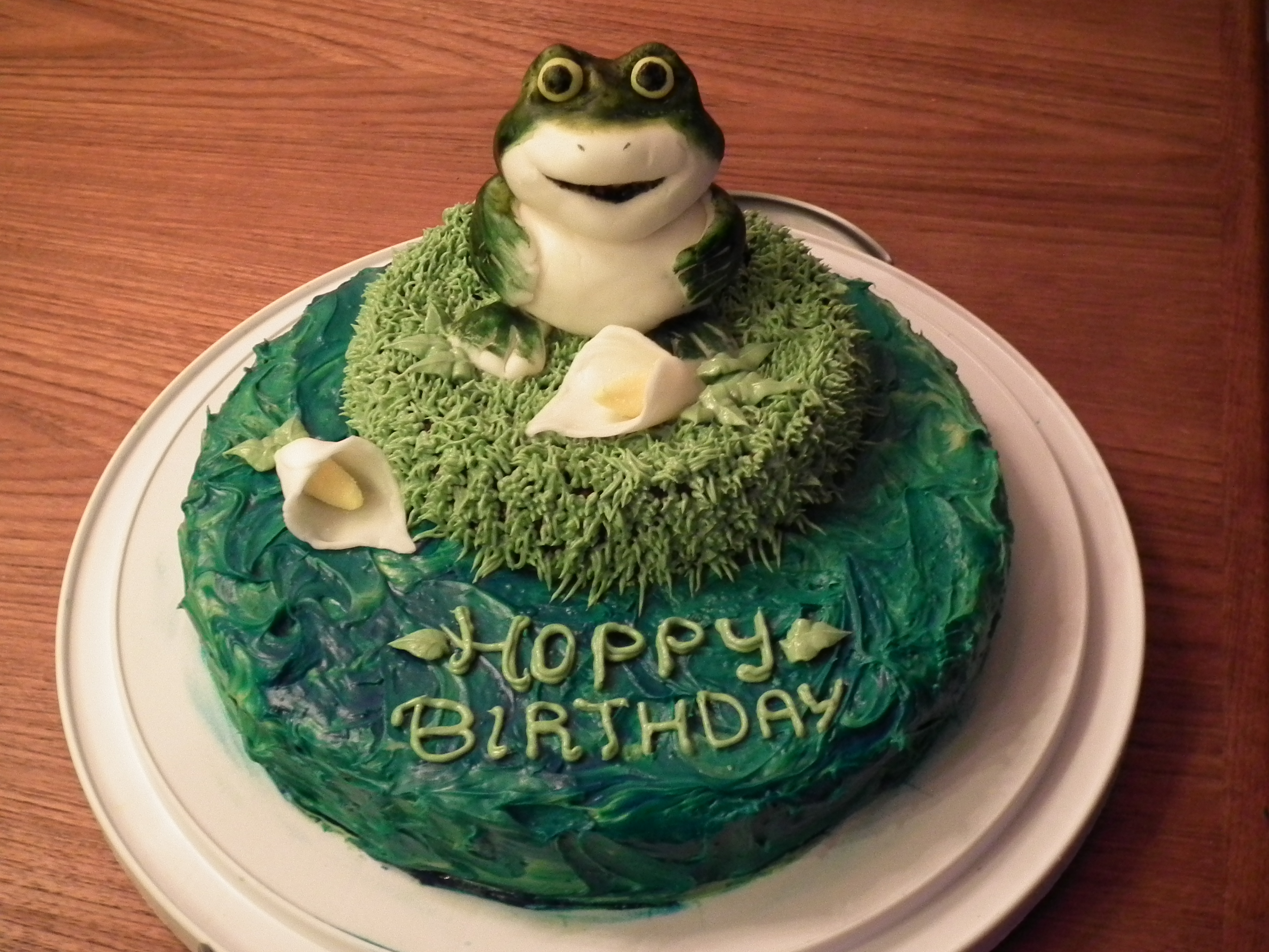 Frog Birthday Cakes