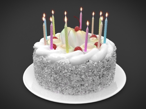Virtual Birthday Cake