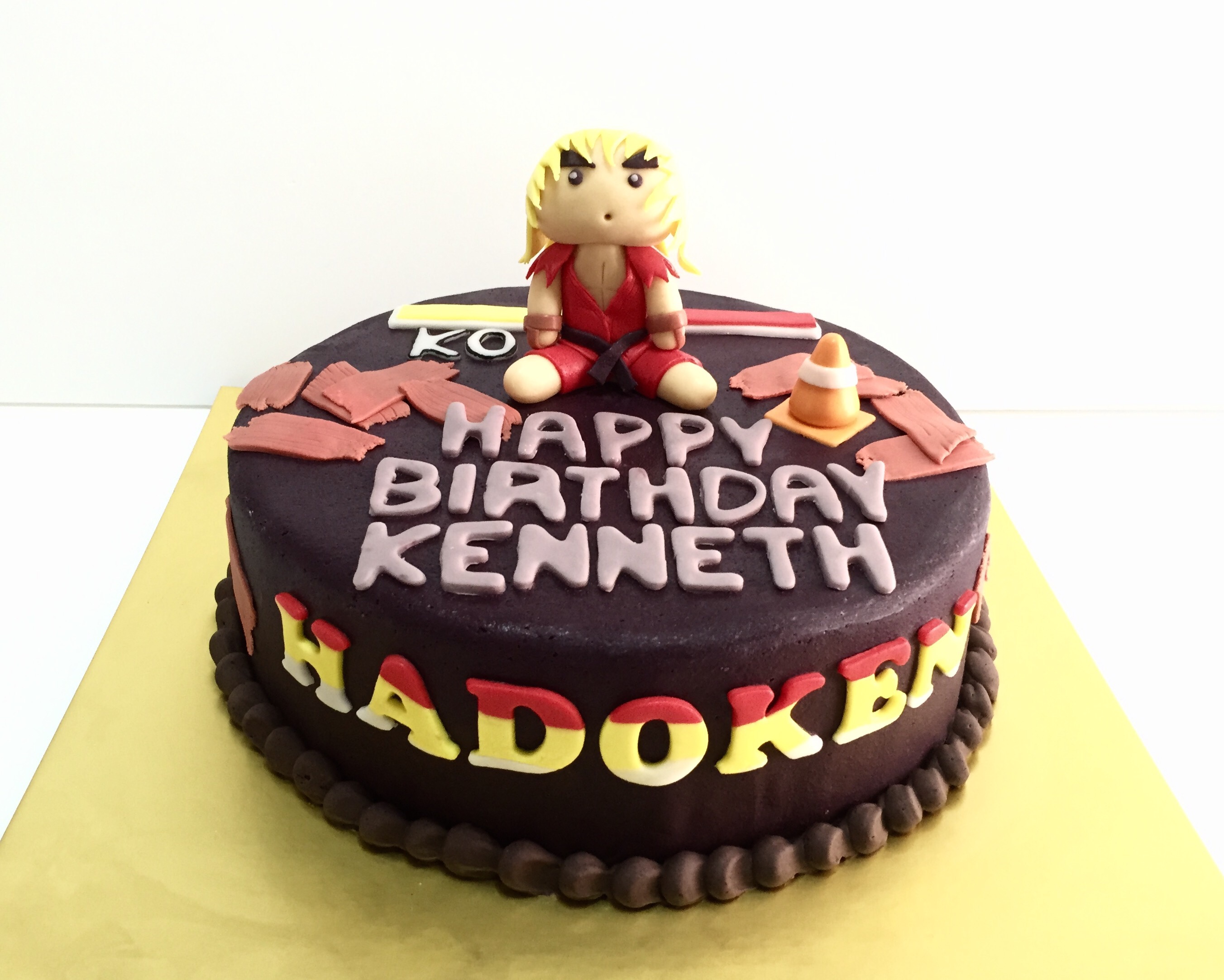 Birthday Cake Ken Happy Cakes Studio Cakeclicks.