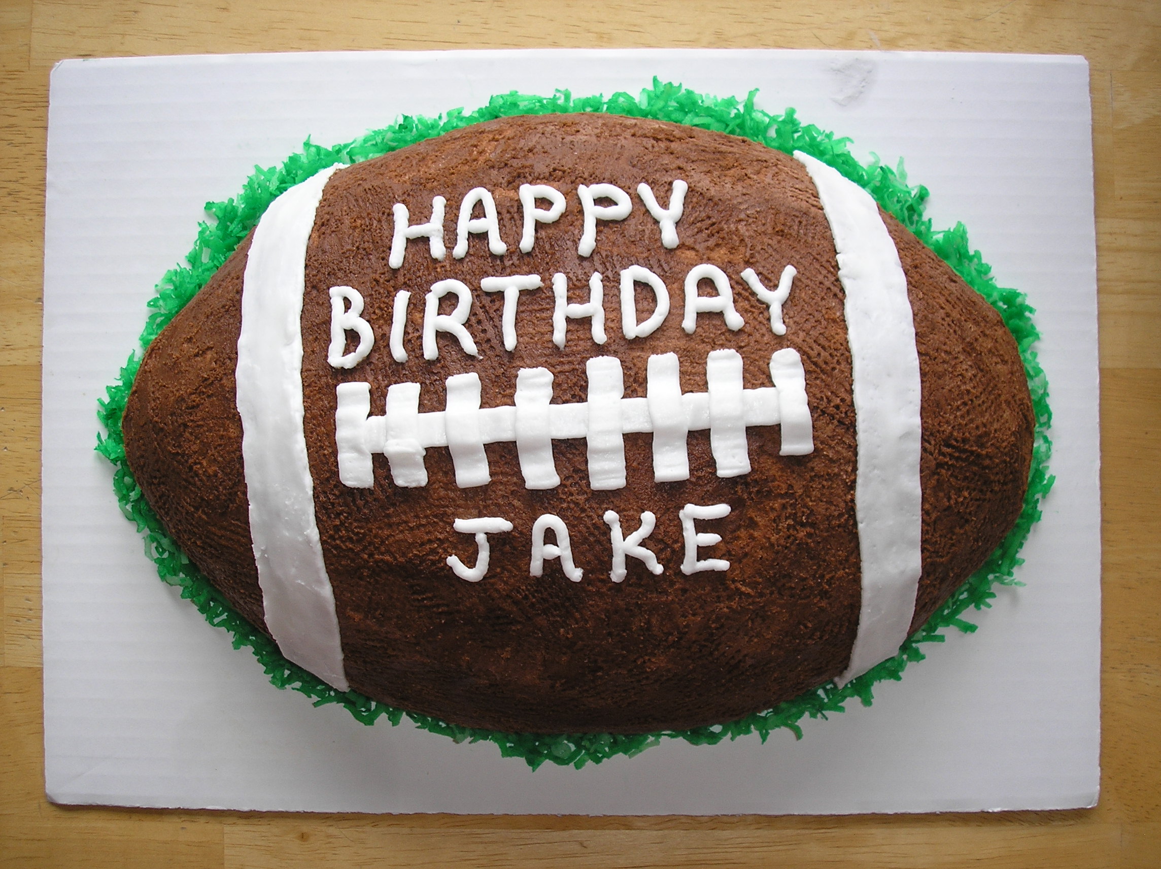 Pin Happy Birthday Jake Cake Carries Confections Cake on. 